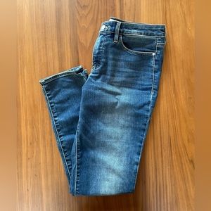 Athleta straight-leg jeans with Sculptek